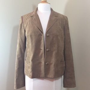 Liz Claiborne tan jacket